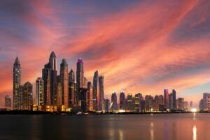 Dubai videography and phography at Marina